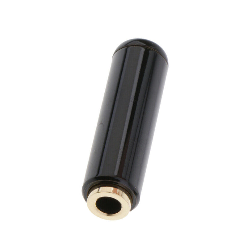 2PC 3.5mm 1/8" Jack 4 Pole Stereo Audio Male Plug + Female Jack Soldering Black