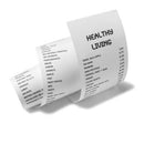 2.24x1.18in Thermal POS Receipt Paper For Barcode Office Cash Register