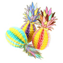 Set of 3pcs Creative Paper Pineapple Honeycomb Ball Table Centerpiece Decor