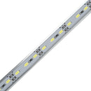 5X(50CM 12V 36 LED 5050 SMD Hard Strip Bar Light Aluminum Rigid White Q4Y7)