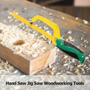 Aluminium Alloy Mini Fretsaw 10'' Hand Coping Saw Jig Saw Woodworking Tools Set