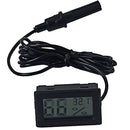 Violin Guitar Ukulele LCD Hygrometer Thermometer Practical Temperature Humidity