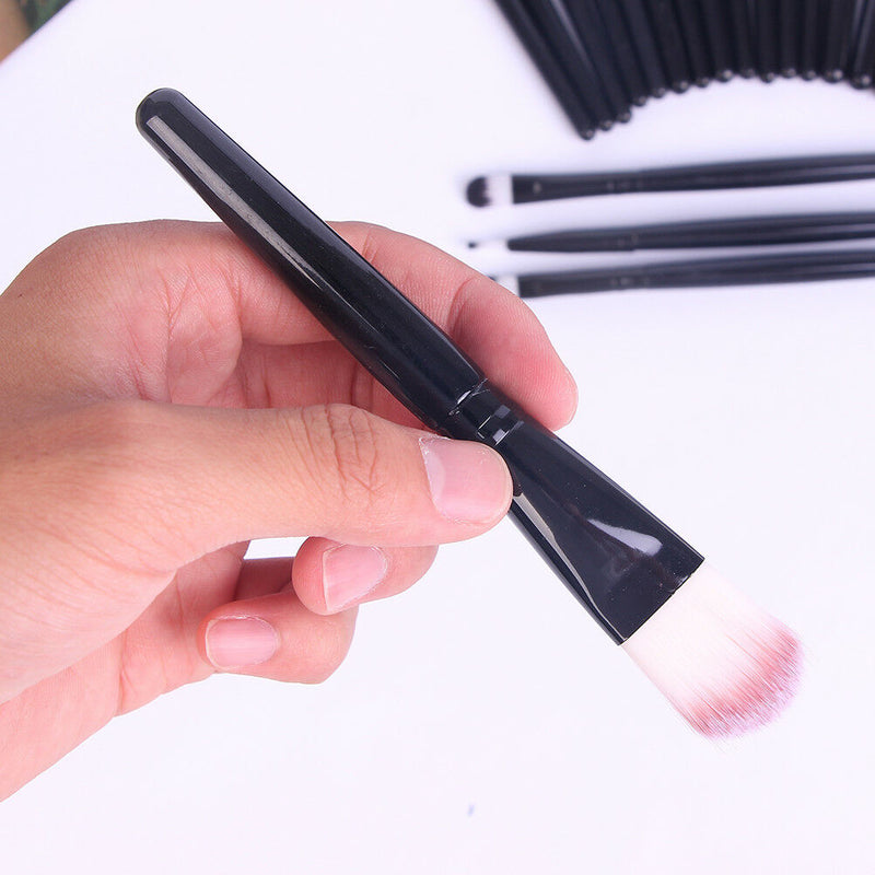 20x Women's Makeup Brush Set   Foundation Eyeshadow Eyeliner Lip Brushes Gw