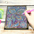 DIY Mandala Special Shaped Diamond Painting 50 Pages A5 Sketchbook Notebook