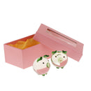 Crystal Lucky Pig Craft Creative Gift-1.57x1.57x1.77inch-Green