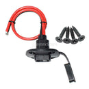 Quick Connect Flush-Mountable 30A 30cm SAE Socket Sidewall Port Cable Connector