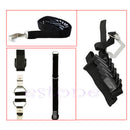 Straps Hanger Adjustable Over Door Hat Bag Clothes Rack Holder Organizer 6 Hooks