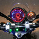 Universal 12V Motorcycle Speedometer Odometer with Neutral Gear Turn Signal Head