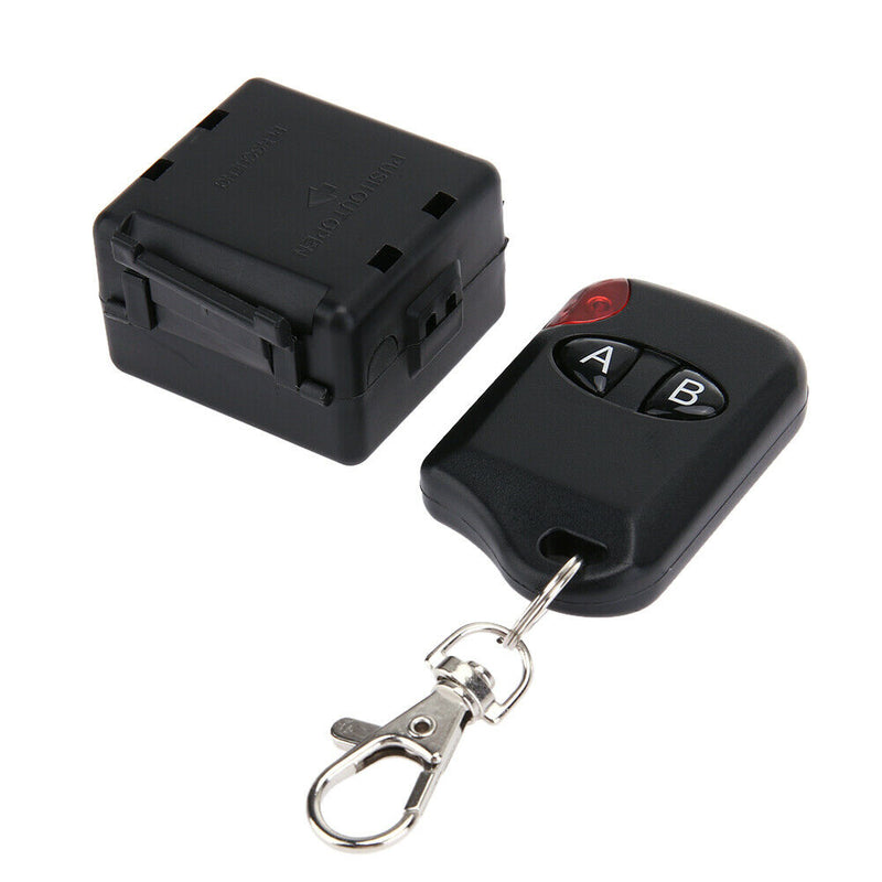 12V Relay Wireless Remote Control Lamp Two Key LED Switch Transceiver SN9F