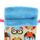 Small Animals Hamster Winter Warm Plush Pouch Sleeping Bed Hammock Owl 1
