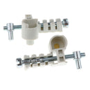 2 Set Chain Tensioner Adjuster Screw Kit For Stihl 017 018 MS170 MS180 White