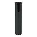 Self Adhesive Fishing Boat Single Rod Holder Rack Organizer for Yacht Black