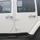 5X5 Plated 4 Door Pull Handle Cover and Tailgate Handle Cover for 2007-2017