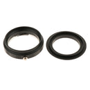 Reverse Macro Adapter & Rear Lens Protection Ring For Nikon F AI AF Lens