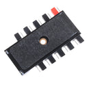 10Way 4-pin pc cpu pwm cooling fan controller hub sata power socket splitter M&E