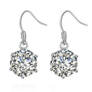 1 Pair Elegant Lady Crystal Rhinestone Ear Stud Fashion Earrings Jewelry RXP