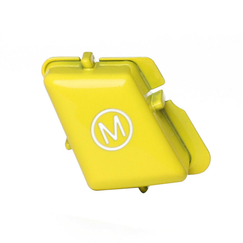 Yellow Steering Wheel M Mode Switch Button Protect for BMW E81 E82 E87 E88 M1