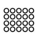 Power Pressure Washer Rubber O-Rings For 1/4 Inch,3/8 Inch,M22 Quick Connec Y5R4