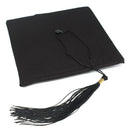 Black Adults Board Hat Teacher University School Student College Graduation Cap