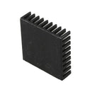 4 pcs. 35x35x10mm aluminum square Aluminum side radiator cooling fin black Y2S5