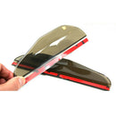 2x Black Universal Car Rear View Side Mirror Rain Board Sun Visor Shade Shield