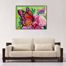 Butterfly Flower 5D Diamond DIY Painting  Kit Home Decor Craft