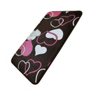 Carpet Geometric Print Coral Fleece Doormat Non-slip Floor Mat Hallway kitc