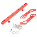 Aluminium Alloy Motorcycle Handlebar Balance Cross Bar Hand Lever DIY Orange