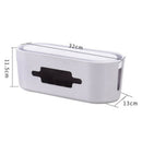 1X(Power Strip Cord Storage Boxes Power Line Storage Organizer 1 Pc Cable C