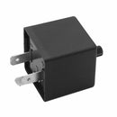Electronic Flasher Relay for Turn Signal Blinker Light 3 Pin Adjustable 12V