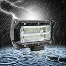 2PCS 5inch 72W 6500K LED Work Light for Driving Fog Lamp Offroad Truck SUV