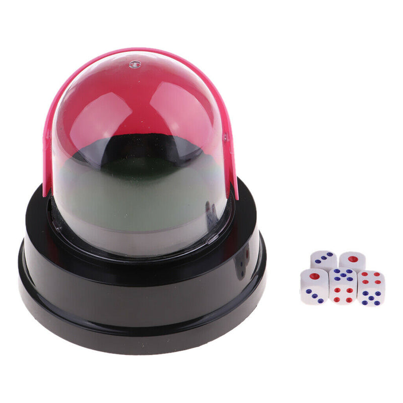 Mini Lucky Numbers Picking Machine Lottery Bingo Games Shake Lucky Dices Cup
