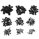 450Pcs 2mm To 8mm Keypad Repair Kit For IR Remote Controllers Conductive Pad Kit