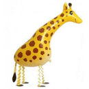 Huge Walking Pet Giraffe Mylar Balloon Zoo Jungle Party Decoration Supplies3CT