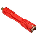 Faucet & Sink Install Tool Kitchen Bathroom Multi-function Pipe Wrench Red