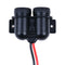 12V Car Dual Smoke Lighter Socket Plug Splitter Charger Power Adapter Outlet FT