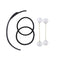 Women Hairpins Artifact Japanese Hair Braiding Styling Decoration Tool Set