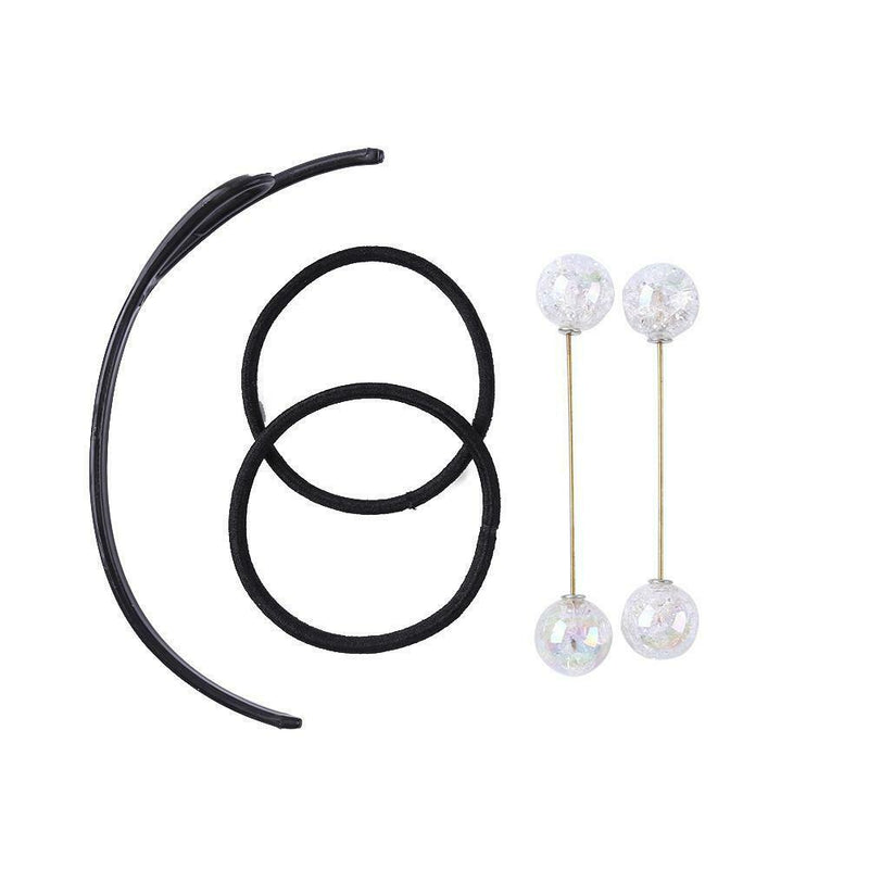 Women Hairpins Artifact Japanese Hair Braiding Styling Decoration Tool Set