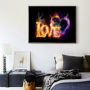 5D DIY Full Drill Diamond Painting Fantasy Love Cross Stitch Embroidery Kit