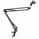 NB-35 Microphone Suspension Arm Stand Clip Holder and Table Mounting Clamp