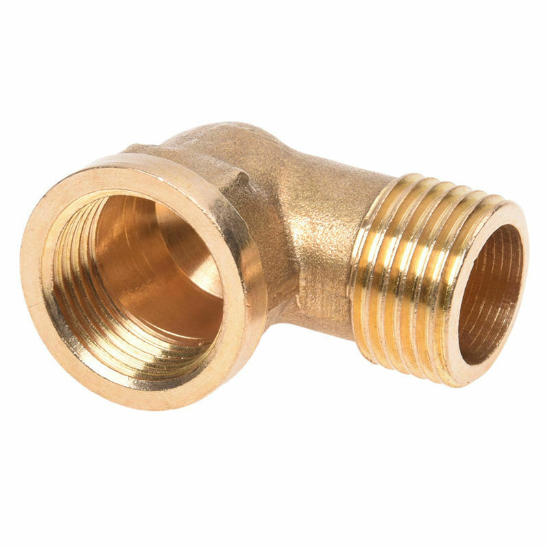 1/ 2PT Male to 1/ 2NPT Female Thread Elbow Pipe Coupler Z4Z1