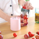 280mL Electric Juicer Lemon Juice Extractor USB Food Mixer Machine (Pink)