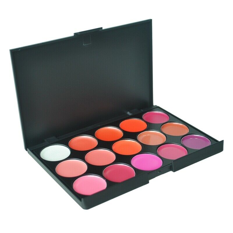 Red lips lip gloss 15 colors makeup pro palette Y6O7