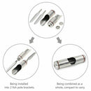 Fishing Rod Holder 2pcs Stainless Steel Fishing Rod Holder Pole Fishing Rod Z3S9
