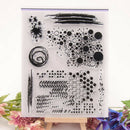 2X Clear TPR Rubber Stamp Cling Seal Scrapbooking Diary Card DIY Decor Craft