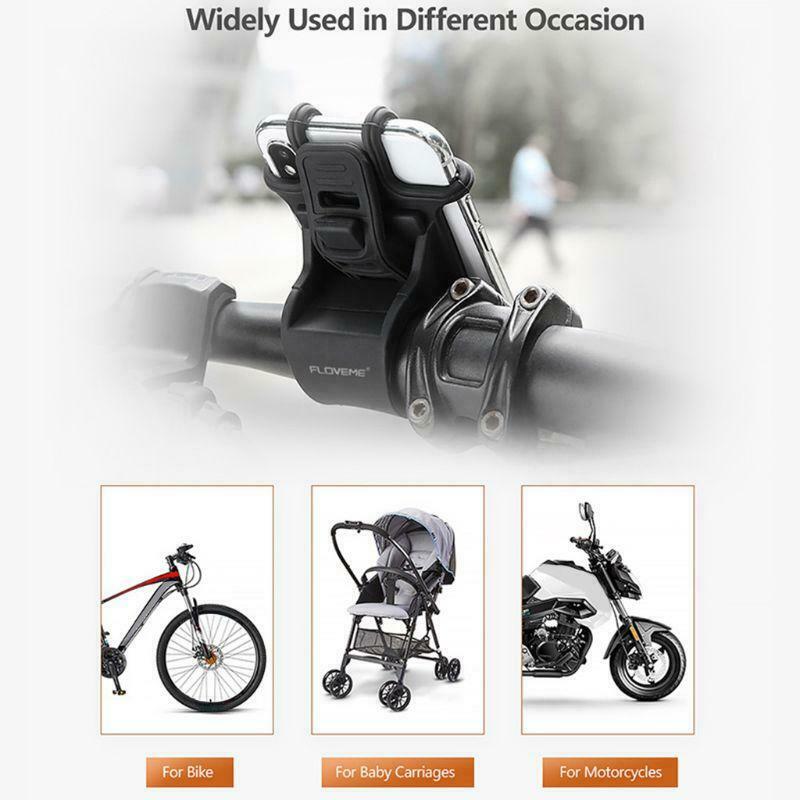 Bike Phone Holder Universal Motorcycle Bicycle Mobile Cell Phone Stand Clip Hold