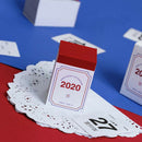 1PC 2020 Mini Desktop Calendar Daily Scheduler Table Planner Yearly Organi-ME