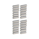 24pcs Alnico 5 Pickup Magnet Slug Rods for Electric Guitar Parts 15mm+18mm