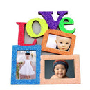 Durable Lovely Hollow Love Wooden Photo Picture Frame Rahmen DIY Home Decor sale