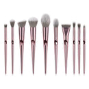 10pcs Eyeshadow Foundation Powder Blusher Makeup Brushes Set Cosmetic Tool